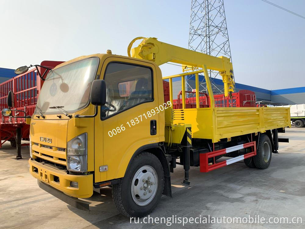 Isuzu 700p 8 Tons Truck With 4 Tons Cerane 2 Jpg